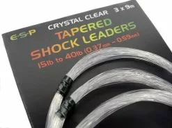 E-S-P Tapered Shock Leaders ‘Crystal_Clear’